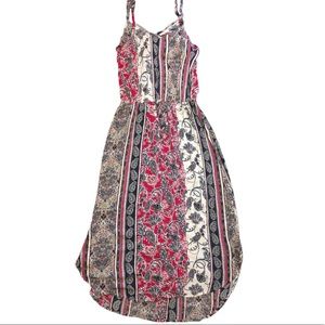 Knox Rose Paisley Sleeveless Midi Dress